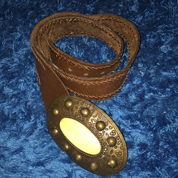 Real genuine leather belt main image 5